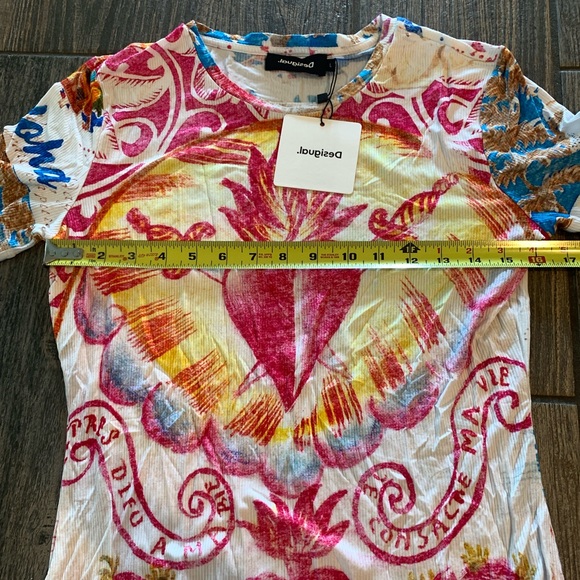 NWT Desigual Short T-Shirt Dress - Picture 7 of 7